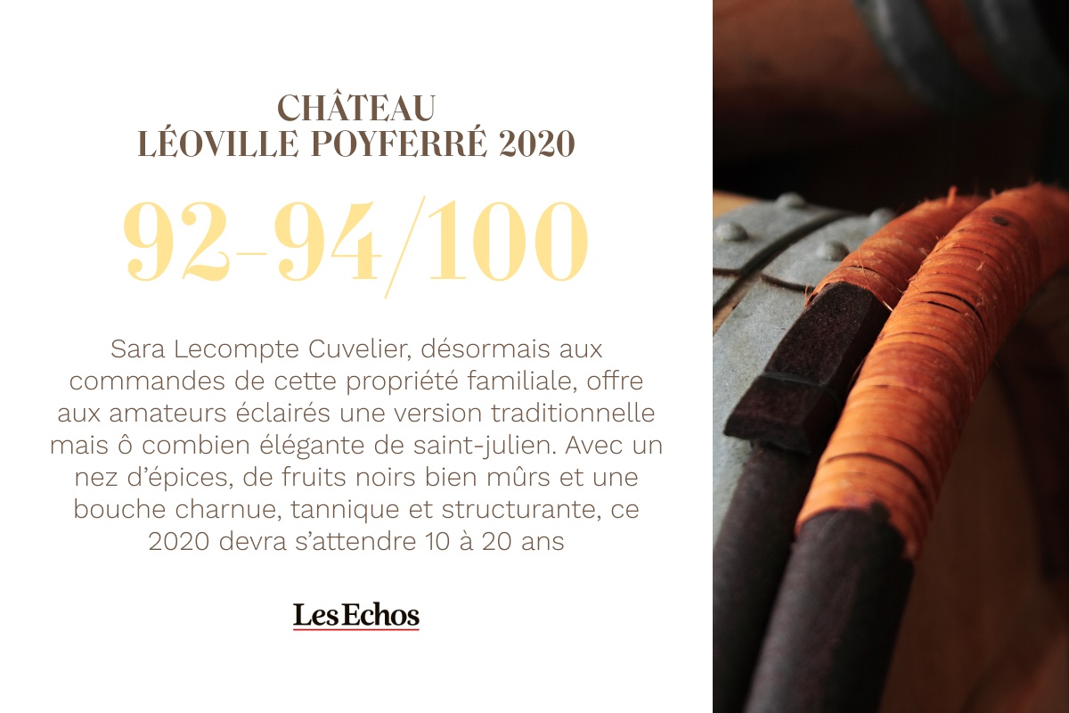 Millésime 2020 : une promesse tenue - Léoville Poyferré