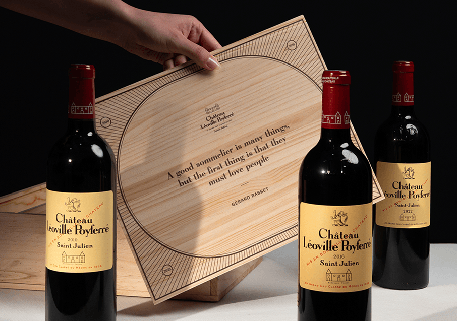 An exclusive wooden case for eternity: Léoville Poyferré commits to “Infiniment” - Léoville Poyferré