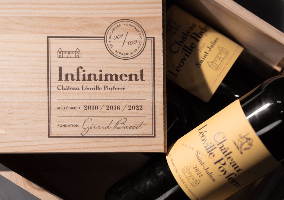 Un coffret pour l’éternité: Léoville Poyferré s’engage avec “Infiniment” - Léoville Poyferré